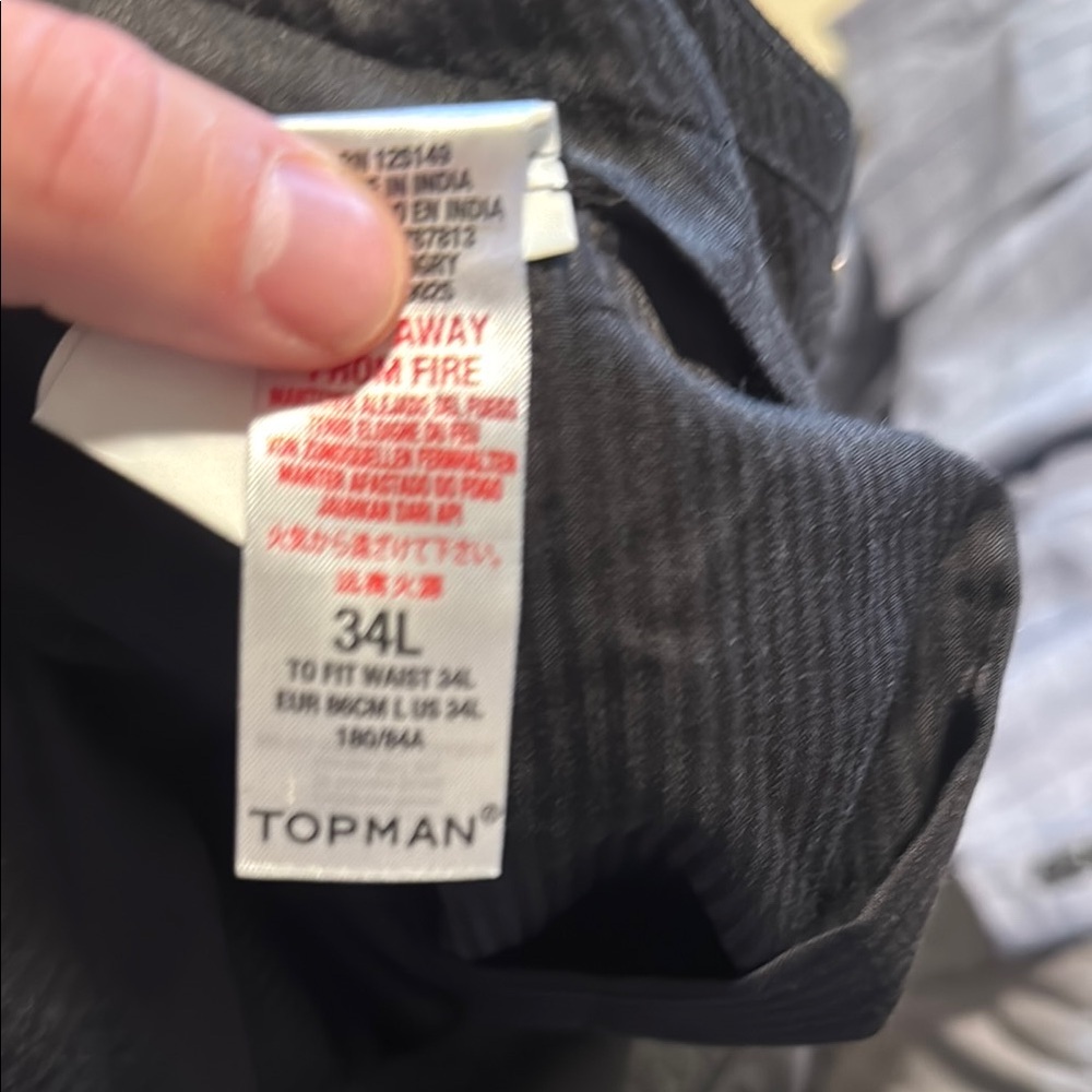 Topman Black Patterned Tuxedo Jacket - image 2